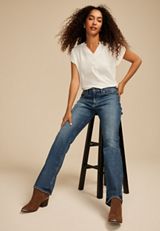 Silver Jeans Co.&reg; Suki Curvy Mid Rise Slim Boot Jean, C3337, small