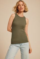 24/7 Baby Ribbed Highline Tank Top, C4153, small