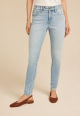 edgely&trade; High Rise Seamed Waist Super Skinny Jean, C2806, small