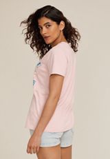 Sunshine On My Mind Classic Fit Graphic Tee, PINK, small