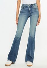 KanCan&trade; Mid Rise Western Pocket Flare Jean, C3337, small