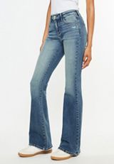 KanCan&trade; Mid Rise Western Pocket Flare Jean, C3337, small