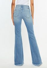 KanCan&trade;High Rise Open Ripped Flare Jean, C3337, small