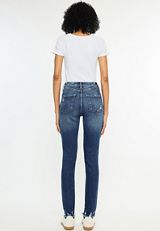 KanCan&trade; Curvy High Rise Frayed Hem Skinny Jean, C258, small
