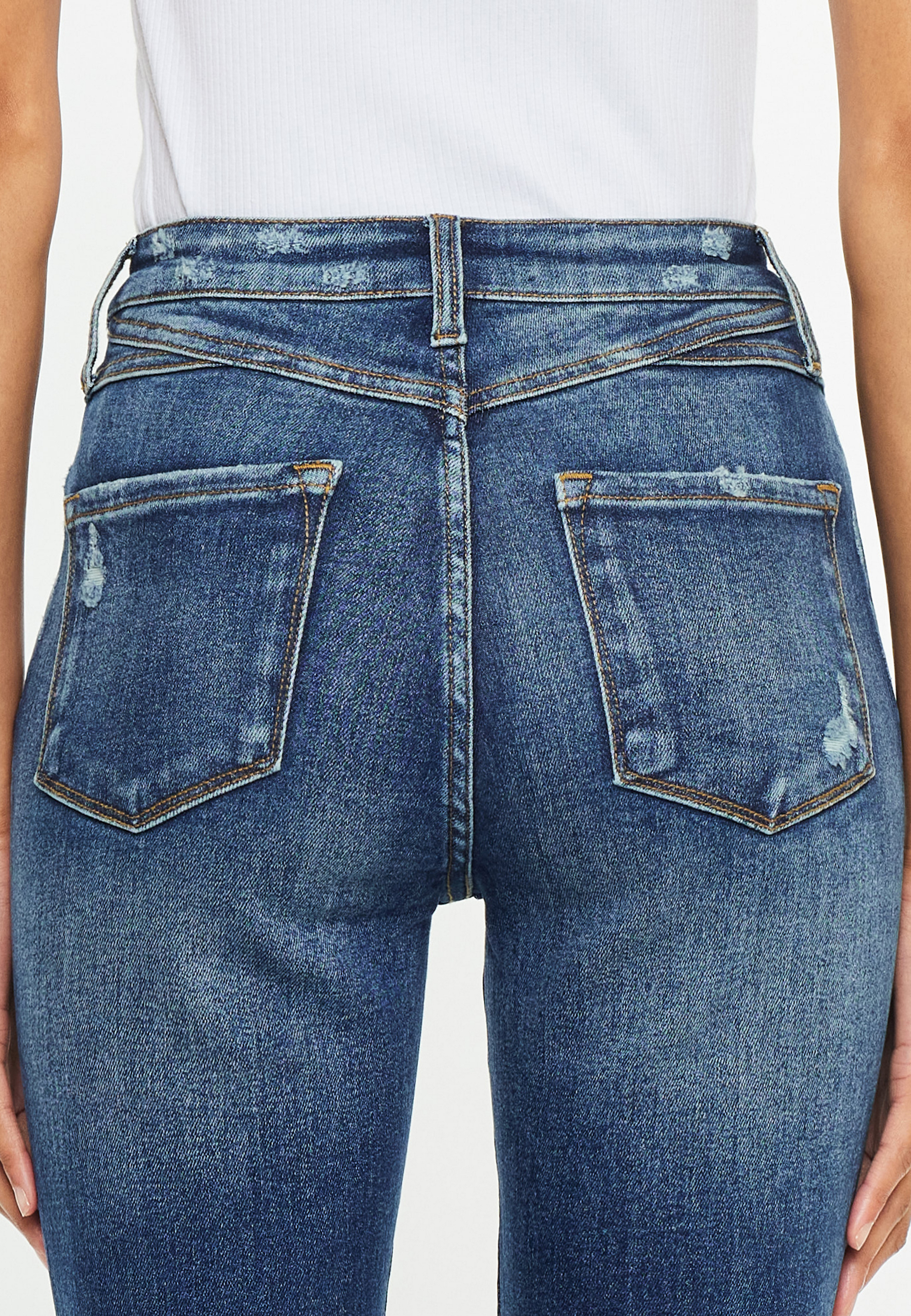 KanCan™ Curvy High Rise Frayed Hem Skinny Jean | maurices