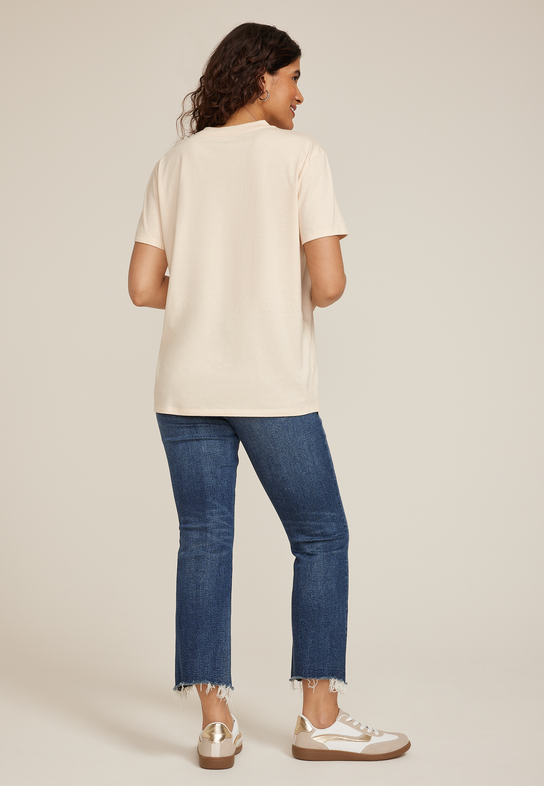 Roam Free Oversized Fit Graphic Tee, C2789, large