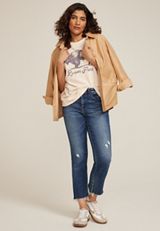 Roam Free Oversized Fit Graphic Tee, C2789, small
