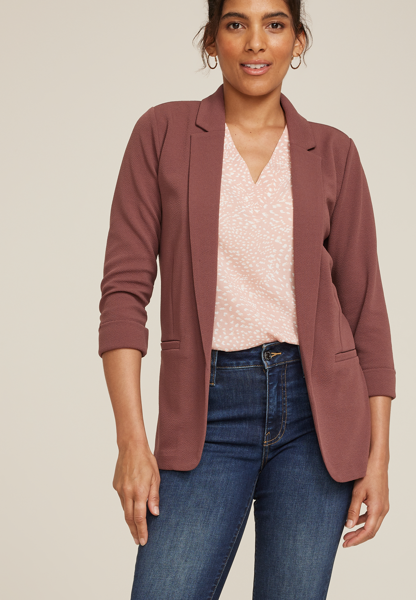 Versa 3/4 Sleeve Blazer