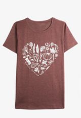 Always Growing Classic Fit Graphic Tee, PURPLE MOSS, small