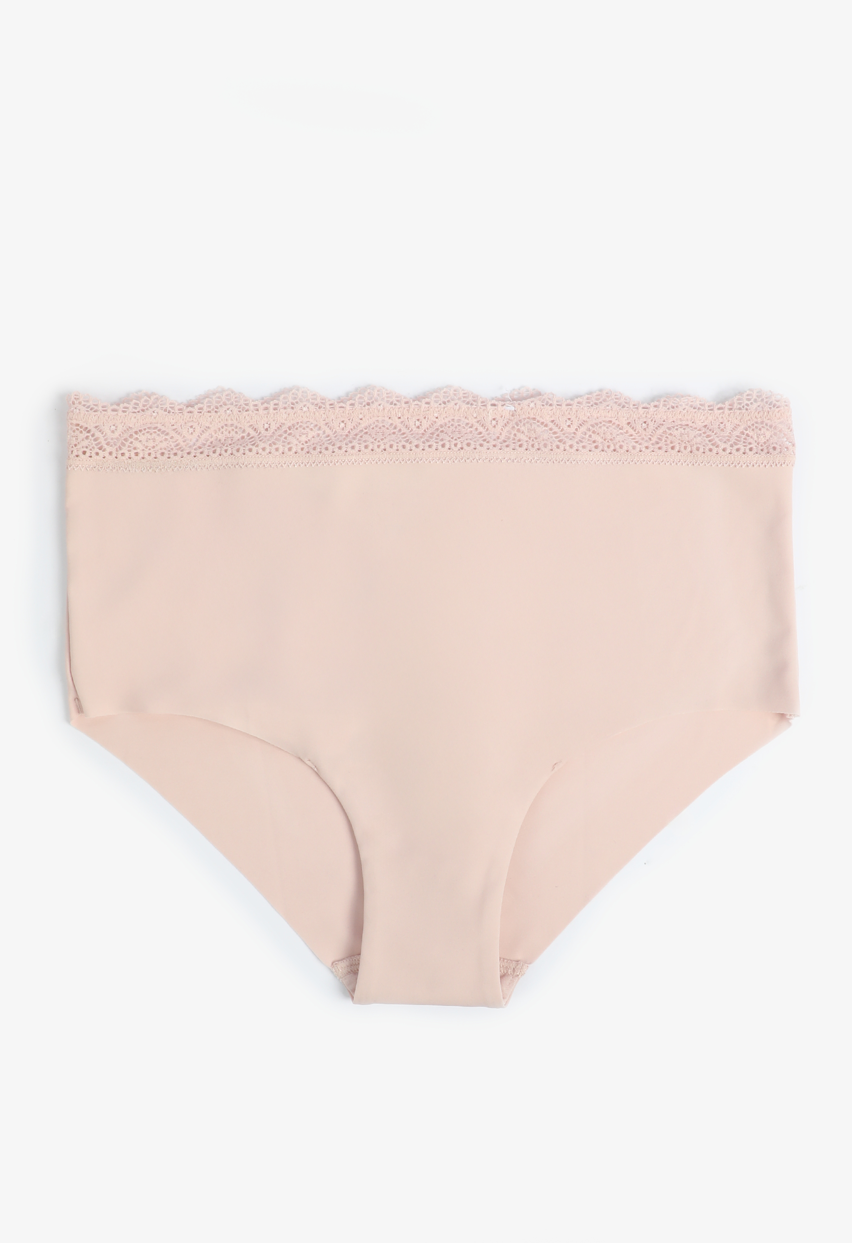 Invisibliss High Waist Lace Trim Hipster Panty, C3743, large