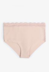 Invisibliss High Waist Lace Trim Hipster Panty, C3743, small