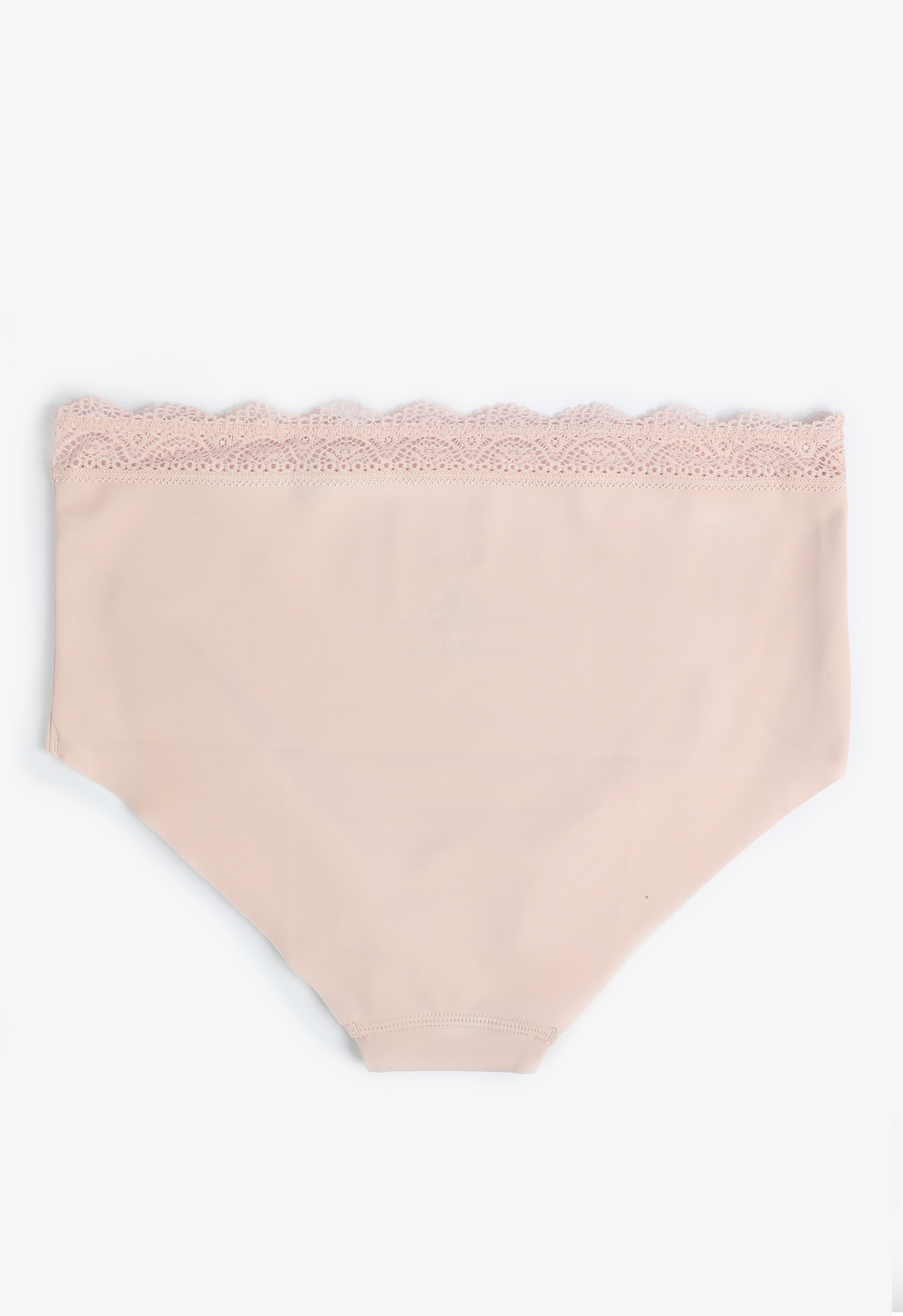 Invisibliss High Waist Lace Trim Hipster Panty, C3743, large
