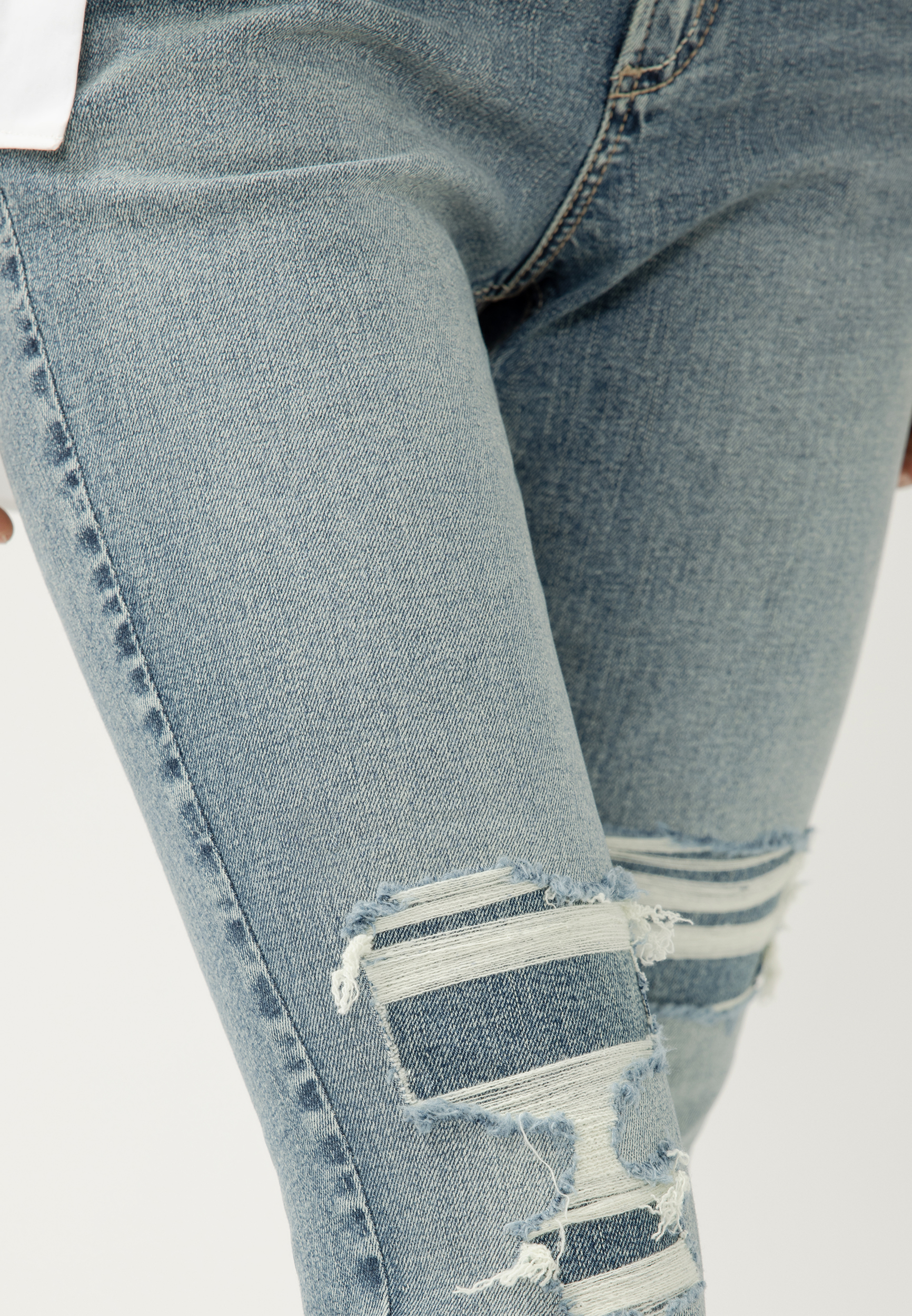 Denim Jeans Silver Elyse Silver Jeans Elyse Backed Ripped Mid Rise