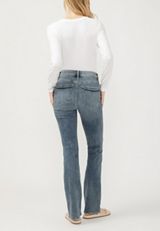 Silver Jeans Co.&reg; Avery Curvy High Rise Button Fly Slim Boot Jean, C3337, small