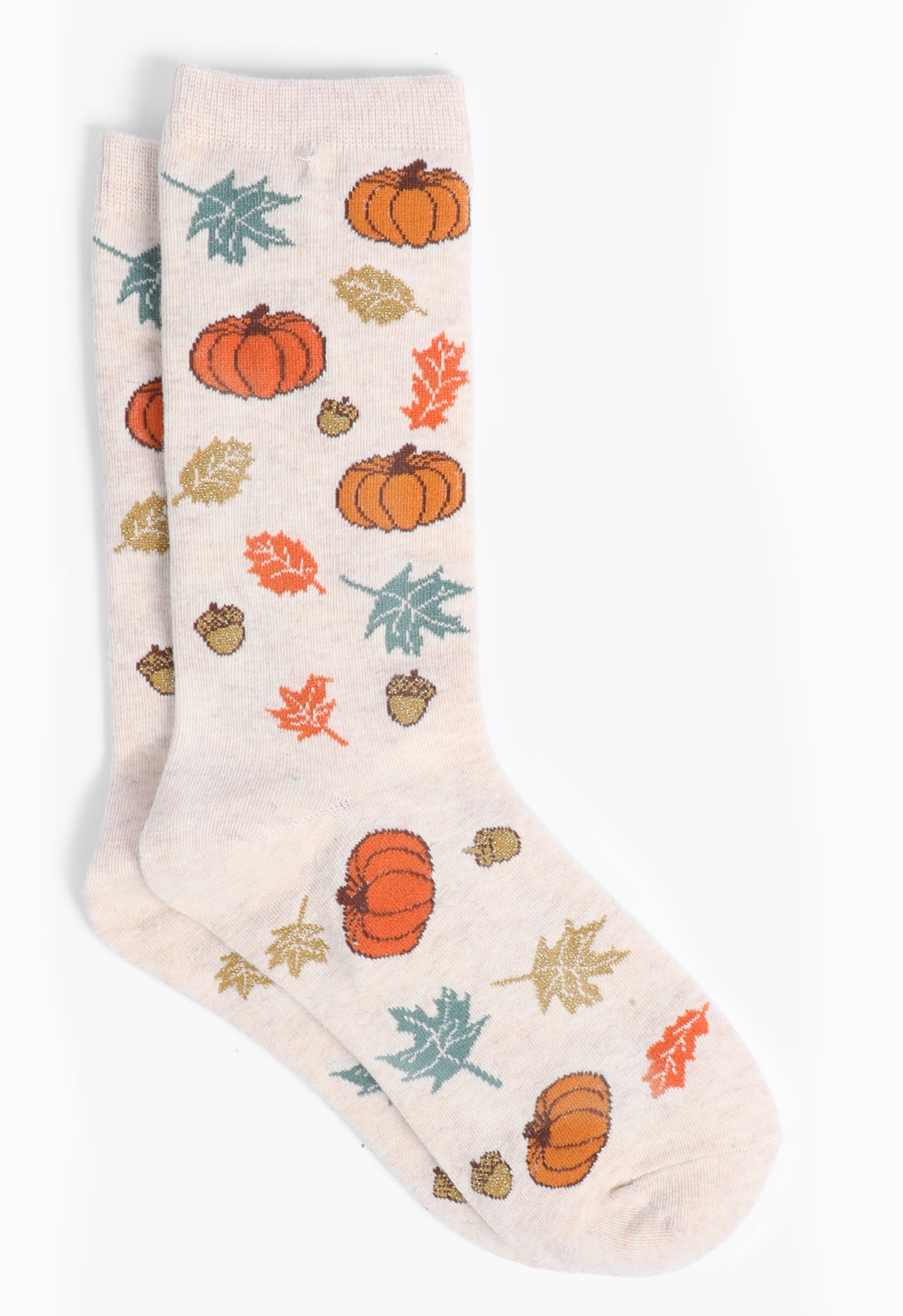 Fall Pumpkins Crew Socks
