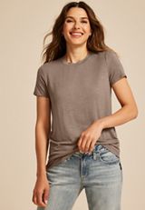 24/7 Kennedy Crew Neck Tee, ASHWOOD, small