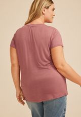 Plus Size 24/7 Kennedy Crew Neck Tee, C4291, small