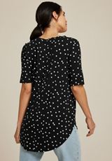 24/7 Olivia Polka Dot Tunic Tee, C1756, small