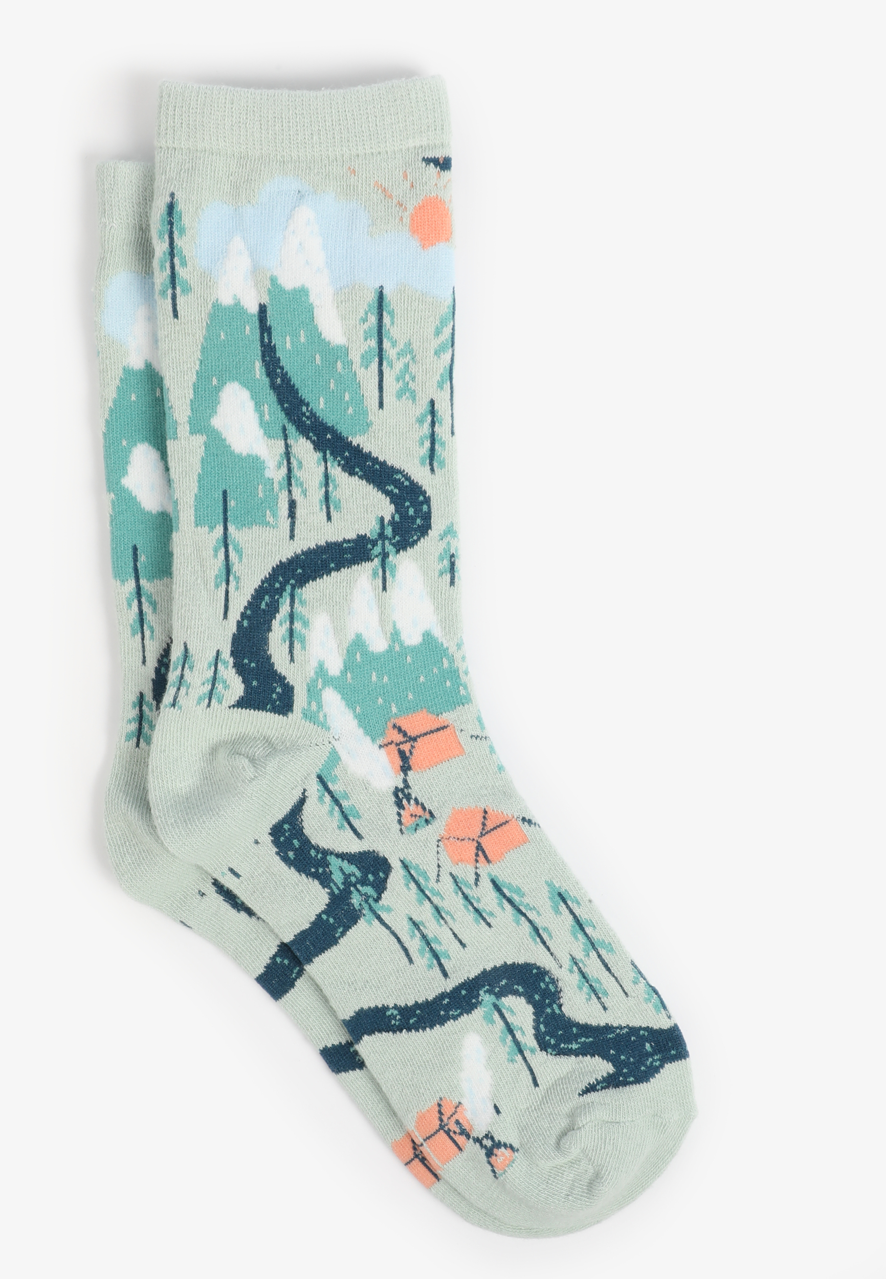 Mountain Adventure Crew Socks