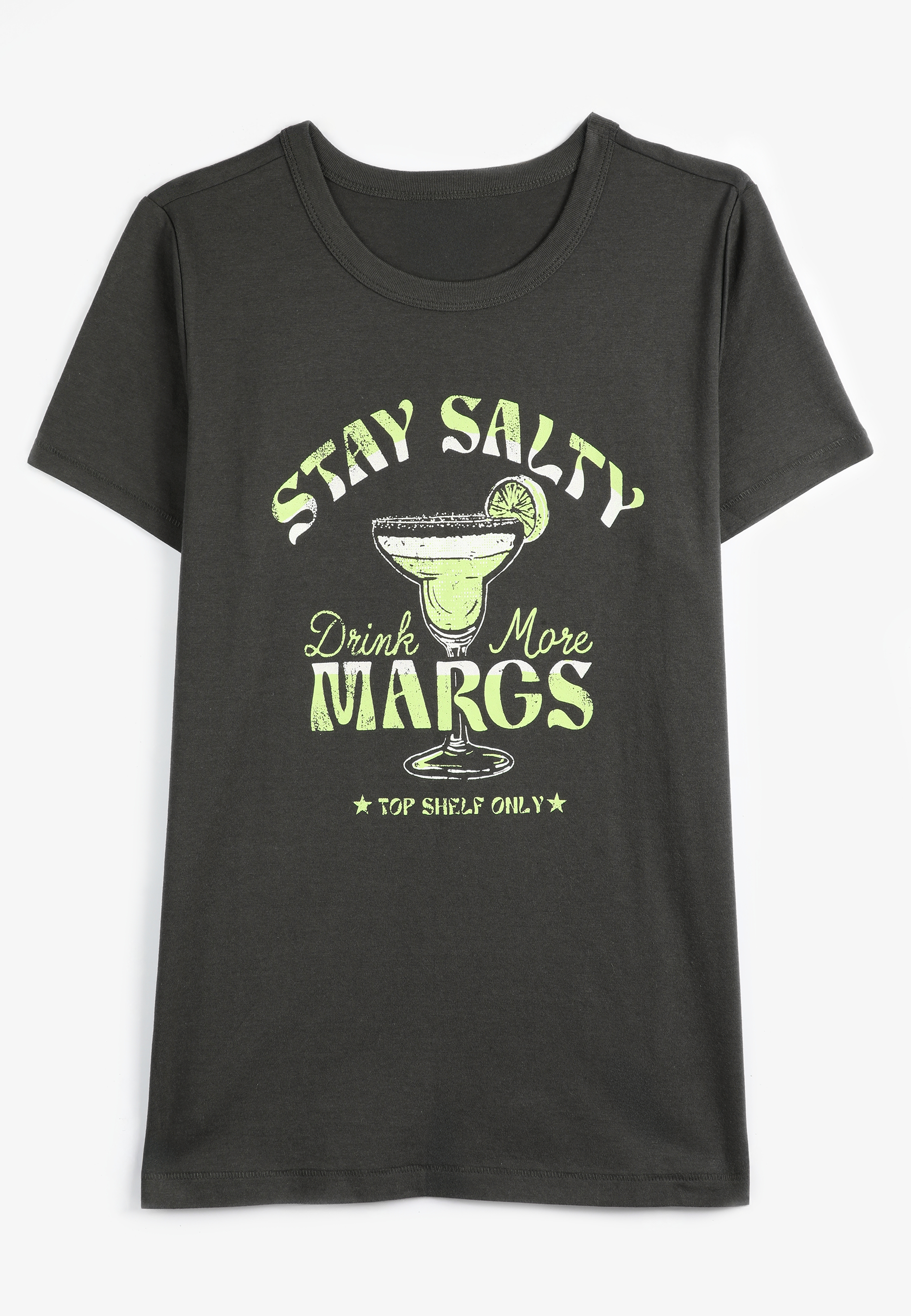 Plus Size Stay Salty Classic Fit Graphic Tee, C1876, large