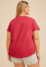 Floral Flag Classic Fit Graphic Tee, , small