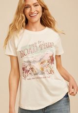 Road Trip Classic Fit Graphic Tee, C223, small