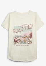 Road Trip Classic Fit Graphic Tee, C223, small