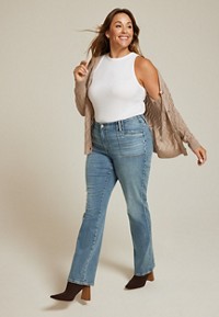 Plus Size KanCan™ Essentials High Rise Bootcut Jeans