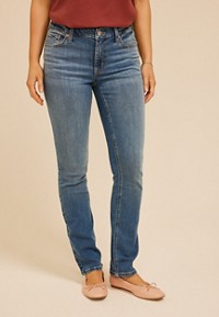 m jeans by maurices™ Classic Straight Mid Rise Jean