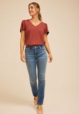 m jeans by maurices&trade; Classic Mid Rise Slim Straight Jean, C258, small