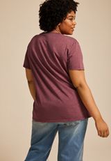 Plus Size Halloween Bats Oversized Fit Graphic Tee, , small