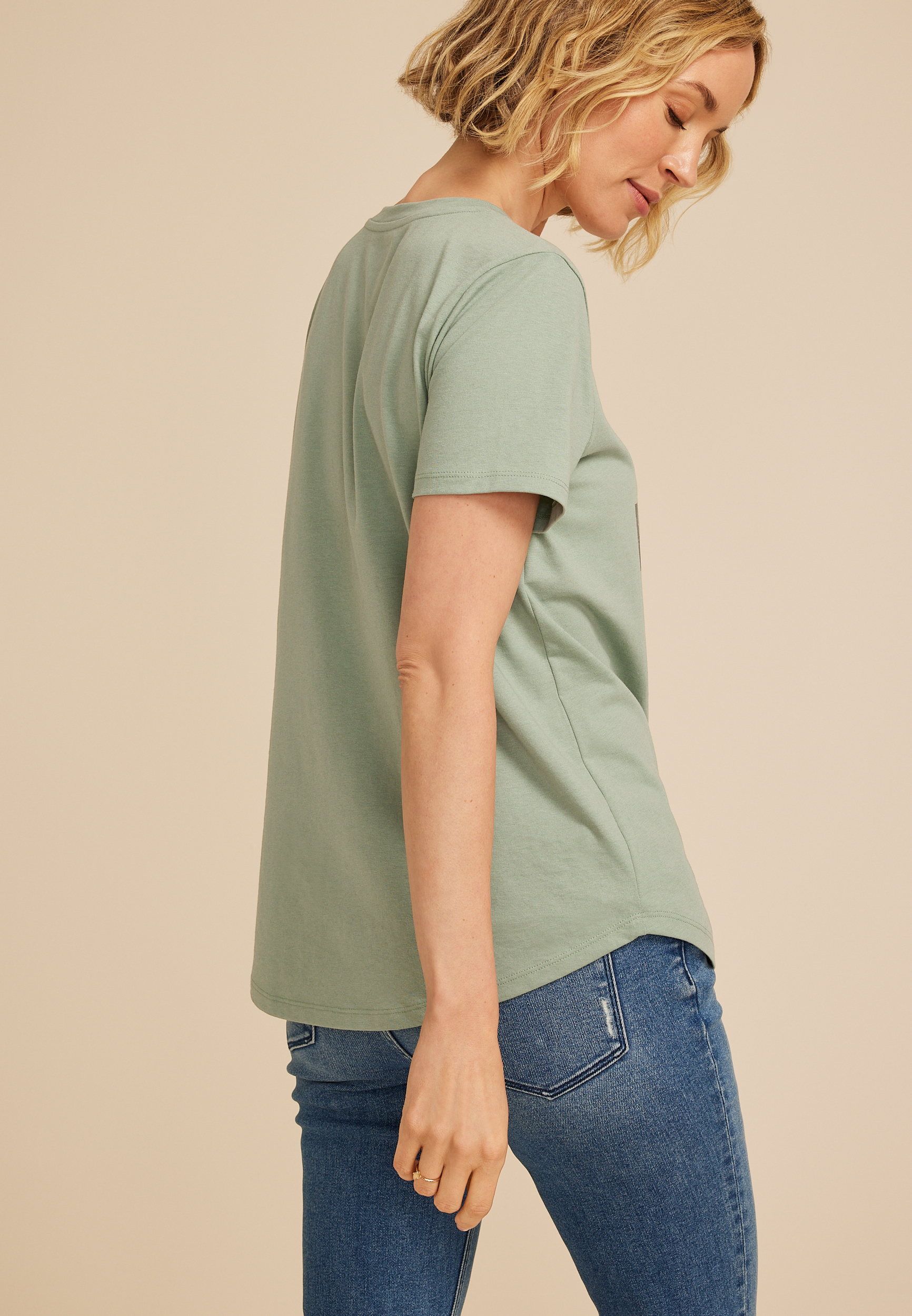 Teach Love Inspire Classic Fit Graphic Tee, C4610, large