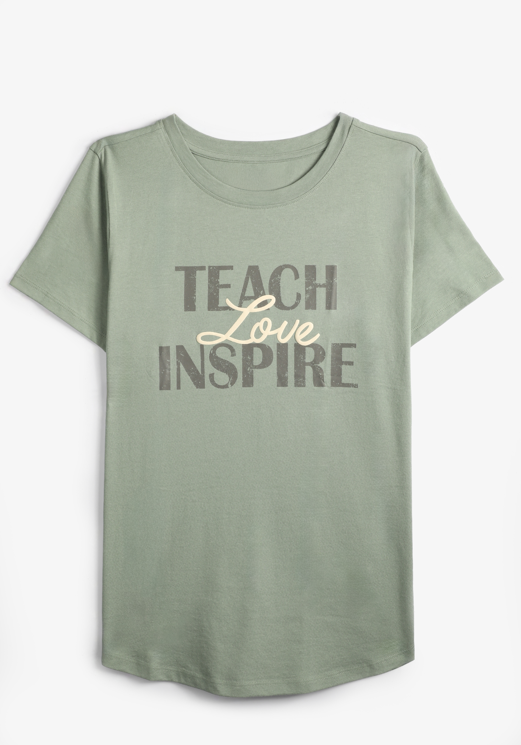 Teach Love Inspire Classic Fit Graphic Tee, C4610, large