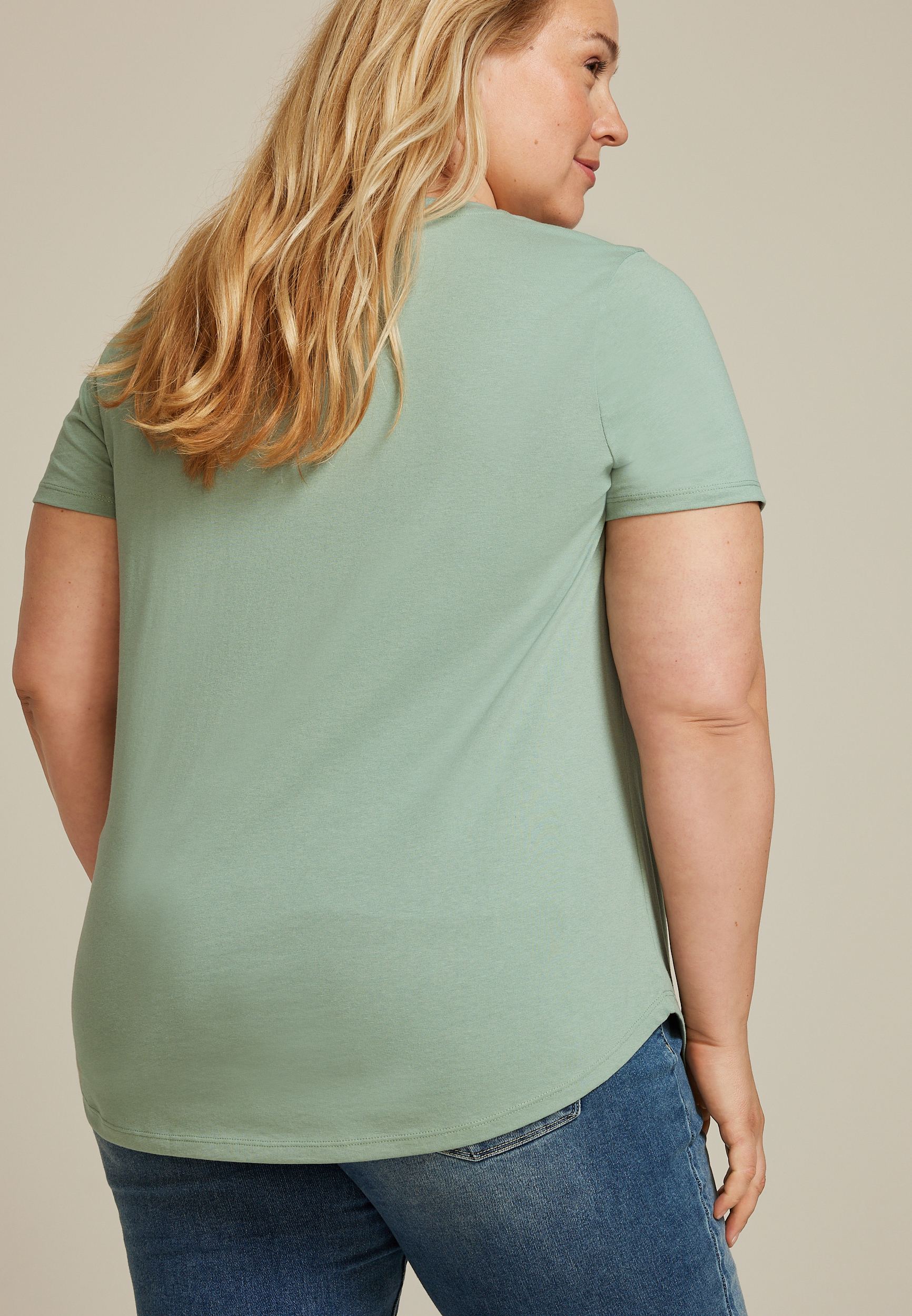 Plus Size Teach Love Inspire Classic Fit Graphic Tee, C4610, large