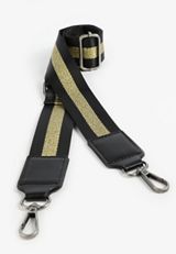 Metallic Striped Removable Bag Straps, C605, small