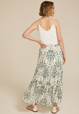 Multi Print High Rise Maxi Skirt, C1524, small