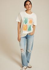 Explore New Terrains Oversized Fit Graphic Tee, , small