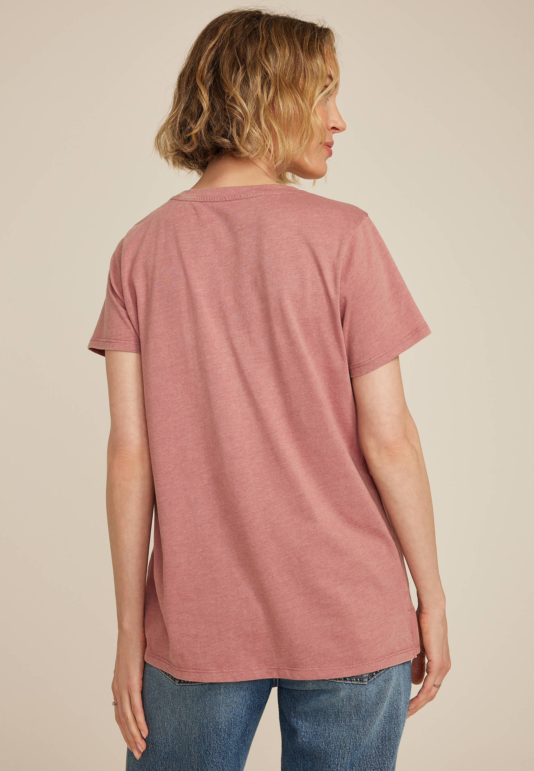 Paisley Classic Fit Graphic Tee, C4188, large