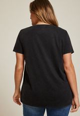 Plus Size Lost In The Music Classic Fit Graphic Tee, C106, small