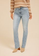 Everflex&trade; High Rise Back Dart Slim Boot Jean, C2806, small