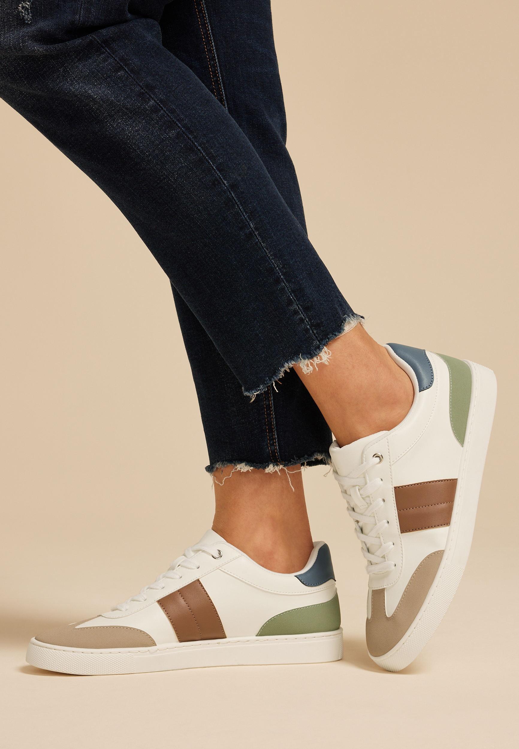 SuperCush Kendall Colorblock Lace Up Sneaker, C1524, large