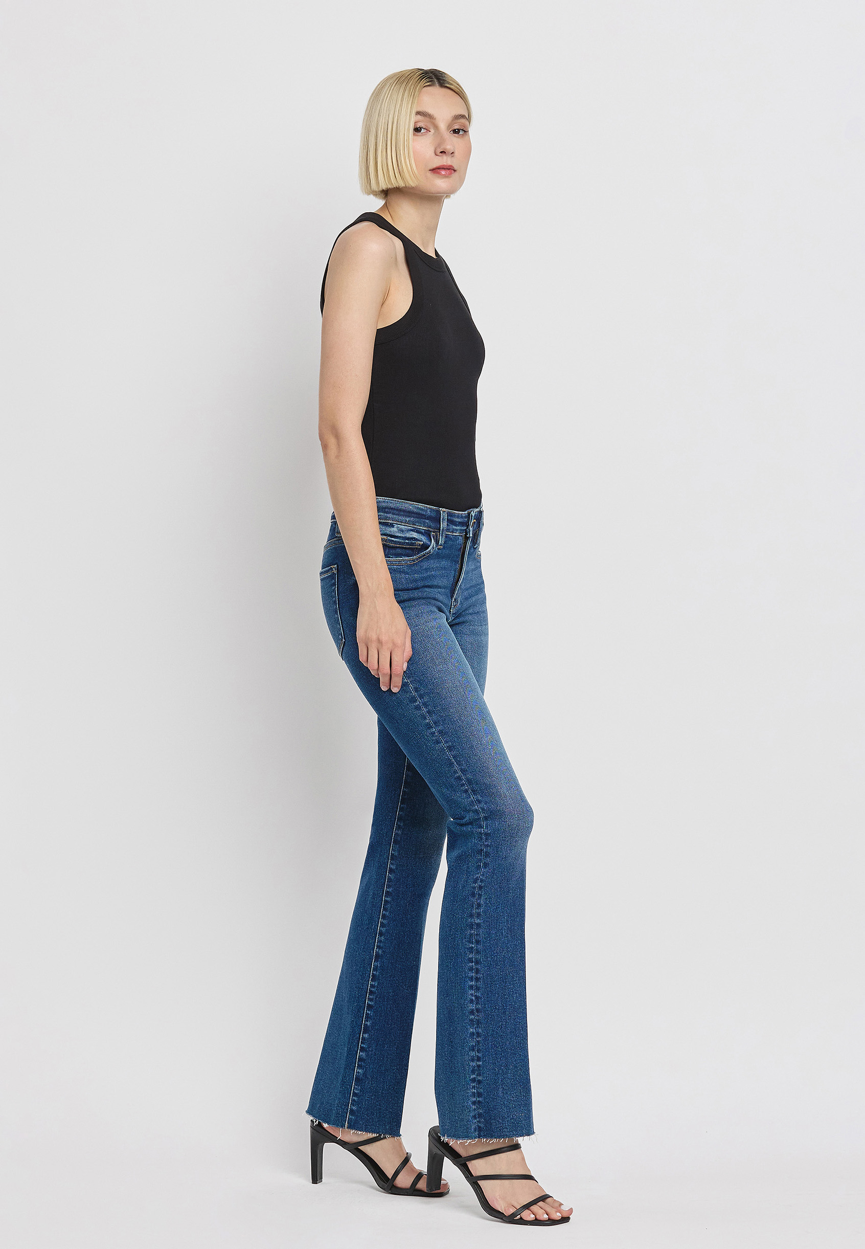 Flying Monkey&trade; Mid Rise Slim Boot Jean, C258, large