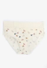 Simply Comfy Cotton Game Day Hipster Panty, , small