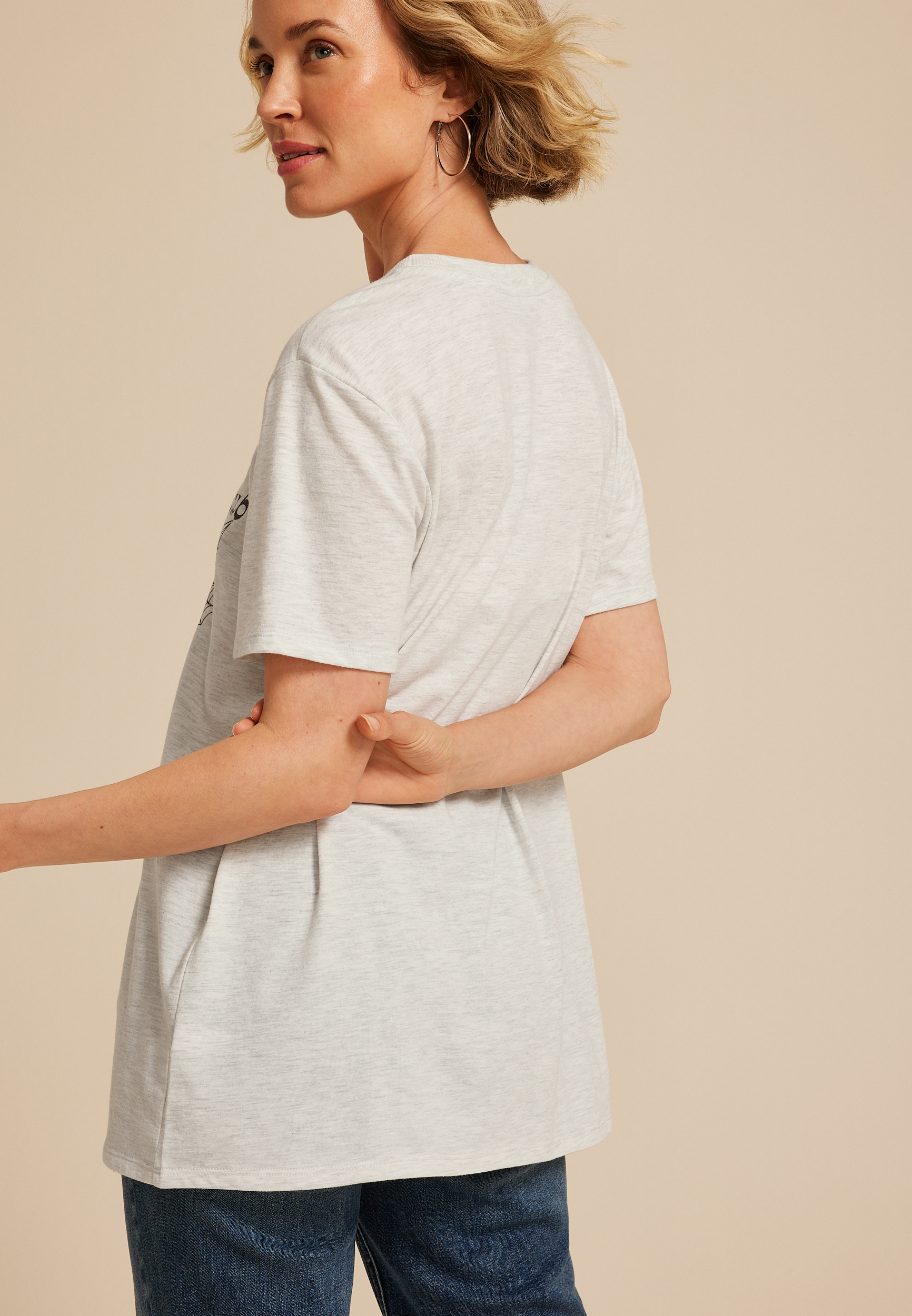 Salems Book Club Oversized Fit Graphic Tee, C3284, large