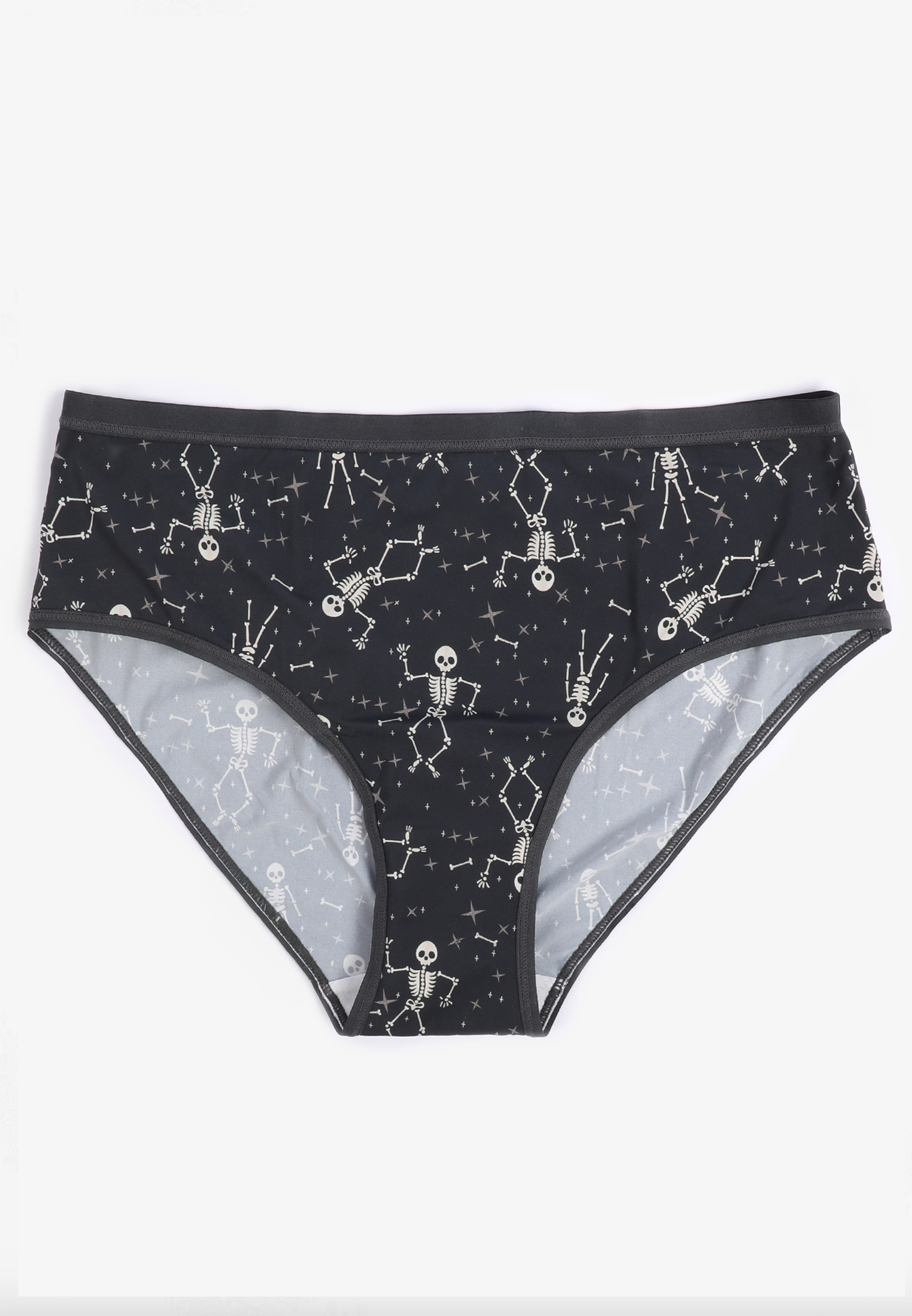True Stretch Jersey Skeleton Hipster Panty