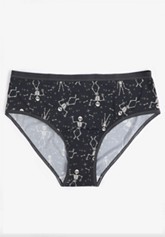 Simply Comfy Cotton Striped Hipster Panty