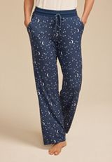 Celestial Wide Leg Pajama Pants, C4131, small