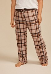 Plus Size Autumn Leaves Pumpkins Please Graphic Tee And Jogger Pajama Set