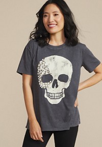Star Lightning Bolt Oversized Fit Graphic Tee