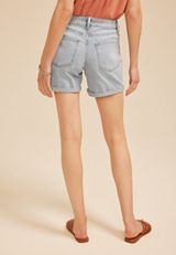 m jeans by maurices&trade; Mid Rise Rolled Hem 5in Short, , small